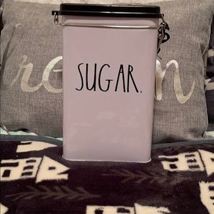 SUGAR tin🖤 by RAE DUNN NWT!